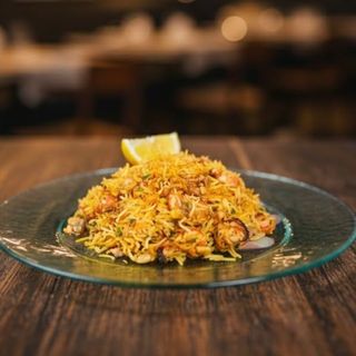 Chicken tikka biriyani,