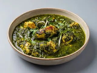 Sag-chiken curry (spinaci e pollo curry