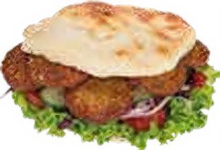 Panino falafel
