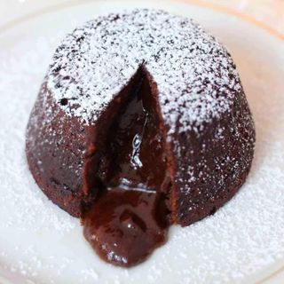 Tortino con cuore caldo al cioccolato