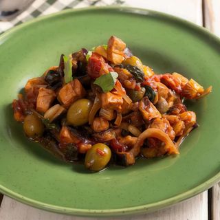 Caponata di pesce spada