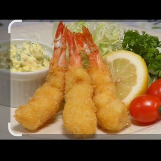 Fritto di gamberoni