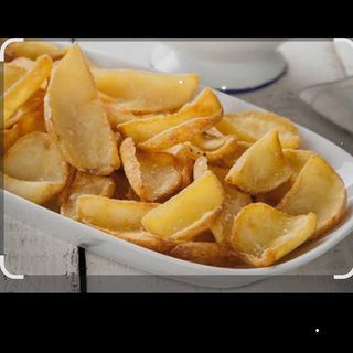 Patate scavate con buccia