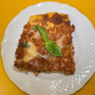 Lasagna della nonna teglia