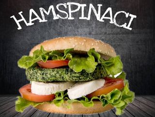 Hamburger di spinaci