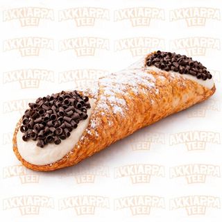 Cannolo siciliano con cioccolato