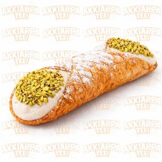 Cannolo siciliano con granella di pistacchio
