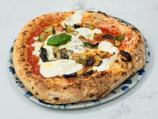 Margherita con melanzane