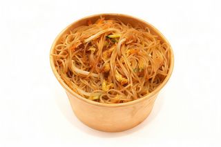 Spaghetti di riso verdura