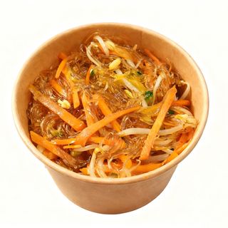 Spaghetti di soia verdure