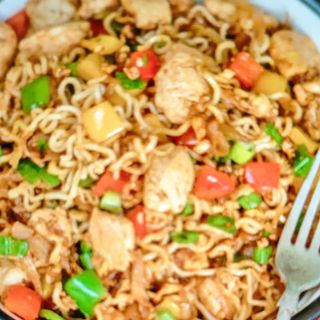 Chicken maggi noodles 