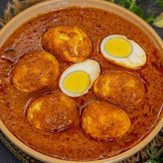 Egg curry masala