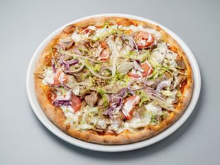 Pizza kebap completa