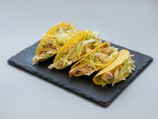 Tacos con pollo