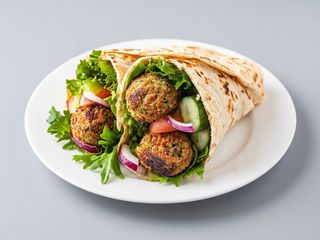 Piadina falafel