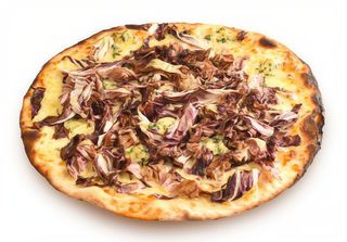 Radicchio, speck e gorgonzola/salsa 4 formaggi