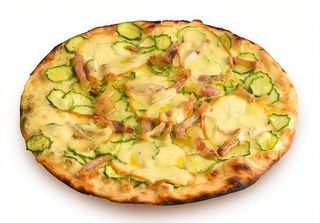 Zucchine, speck e provola