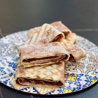 Mssmen con Nutella & pistacchio