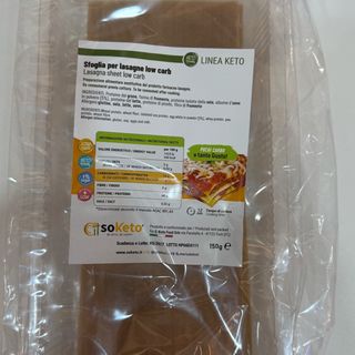 Pasta keto in sfoglie per lasagne 150gr