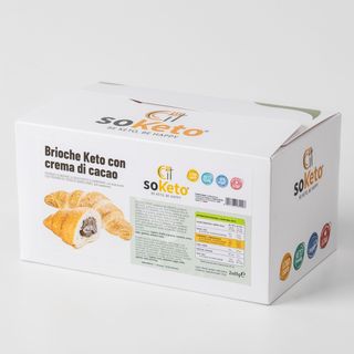 Brioche keto crema cacao 65gr x 2