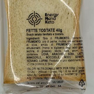 Fette biscottate keto
