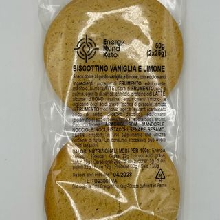 Biscotti keto vaniglia e limone