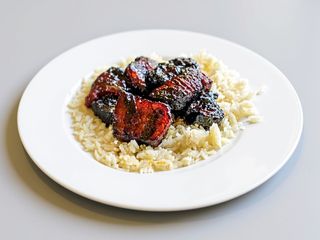 Riso con la pancetta