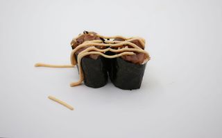 178-Gunkan maguro spicy
