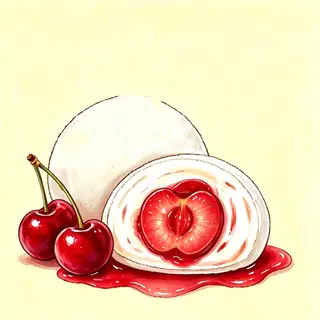 New Mochi Ciliegia (vegano )
