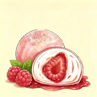 Mochi Lampone