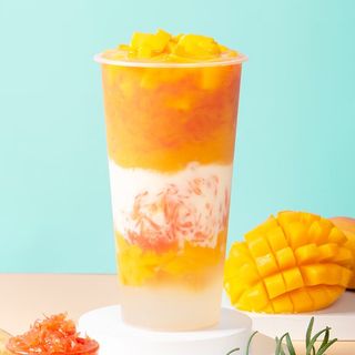 Mango Pomelo Fruit Tea