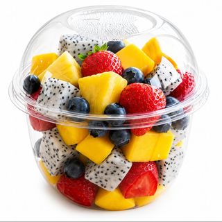 Frutta delight mix con ananas, mango, fragole, pitaya e mirtilli 150 g