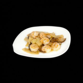 GAMBERI FUNGHI E BAMBÙ 