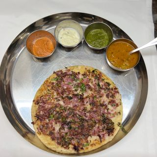 Onion uttapam