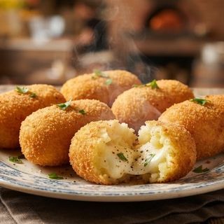 Cartoccio di crocchè di patate