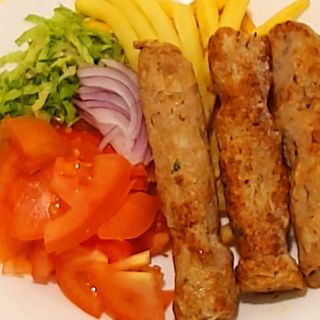  seekh kebab Piatto 