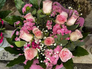 Bouquet roseline rosa