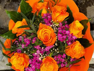 Bouquet arancio