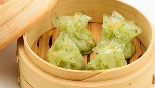 Dim sum con verdure