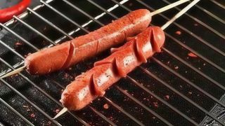 Spiedini di würstel BBQ