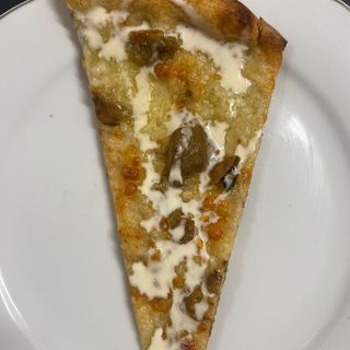 Porcini e crema ai cinque formaggi