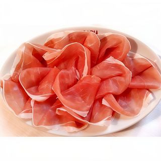 Prosciutto crudo di Parma a fette