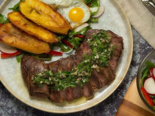 Bistec a lo pobre