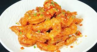 Gamberi al sale e pepe