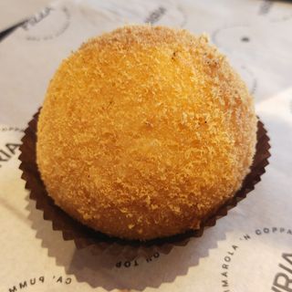 Arancino mortadella e pistacchio