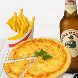 Menü Margherita con birra 66cl