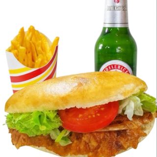 Menü panino kebap con birra 33cl