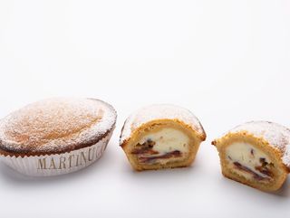 Pasticciotto crema, ricotta e gocce di cioccolato