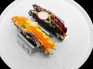 Taco croccante in stile giapponese