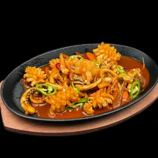 ojingeo bukkum coreano